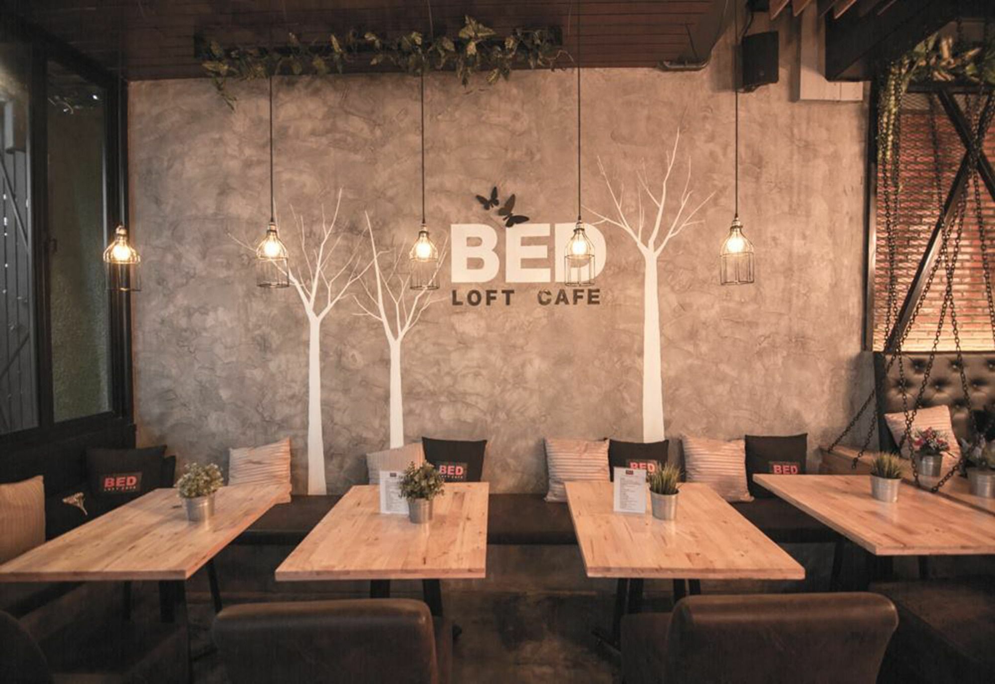 Bed Loft Cafe Khon Kaen Exterior foto